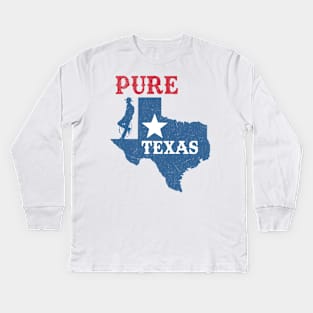 Pure Texan Kids Long Sleeve T-Shirt